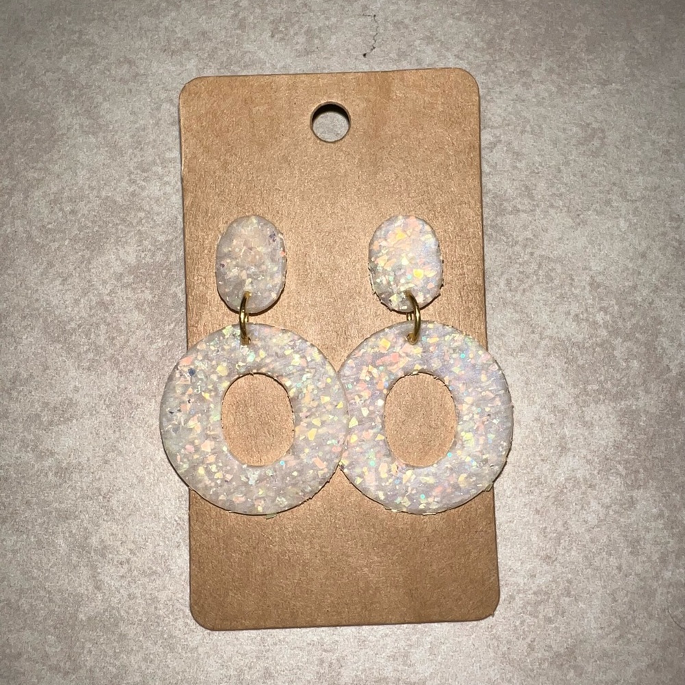Polymer clay earrings